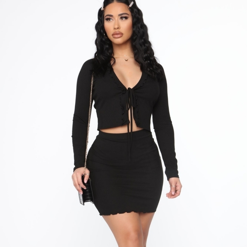 Fashion Nova Sunday's Are for Brunching Skirt Set - Picture 3 of 13